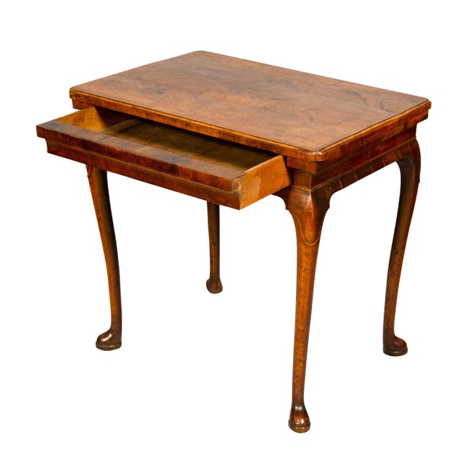 Queen Anne Walnut Table Chairish