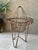 Circa 1980 Nicely-Sized Victorian-Style Steel Wirework Planter Basket & Forged Steel Stand – 2 Pieces For Sale - Image 9 of 18