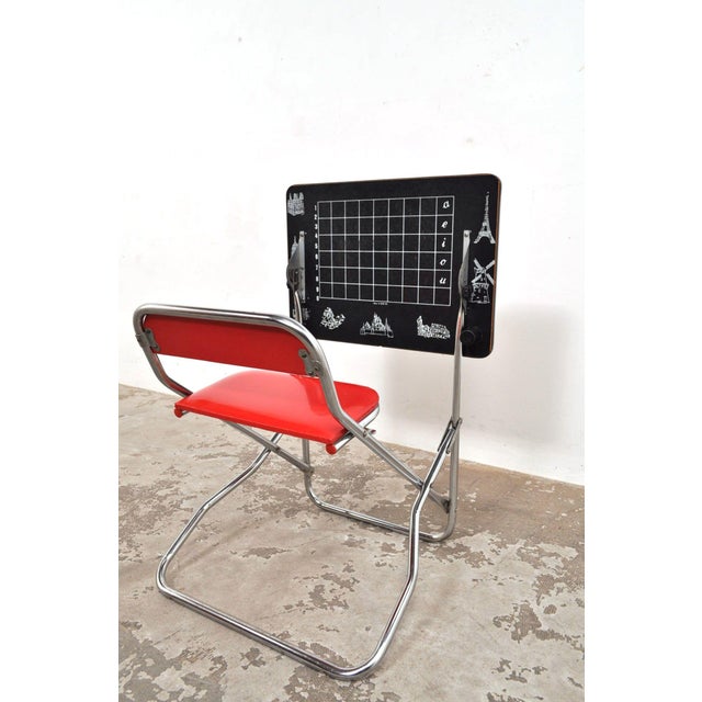 Mid-Century Modern Folding School Desk by Giocattoli Giacomelli, 1970s For Sale - Image 3 of 10