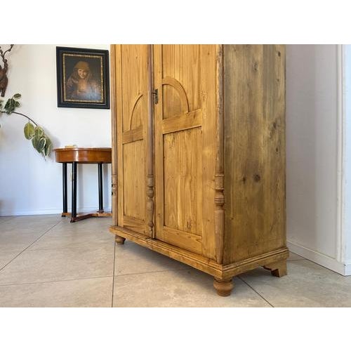 Brown Wilhelminian Wood Farmhouse Cupboard For Sale - Image 8 of 18