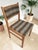 Mid-Century Modern East German Beech Dining Chairs with Plaid Upholstery, 1980s, Set of 2 For Sale - Image 10 of 18