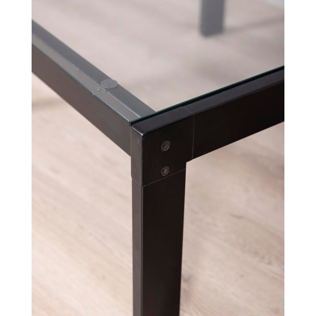 Vintage Glass Coffee Table !Sanmarco Model by Gae Aulenti for Zanotta, 1970s For Sale - Image 6 of 10