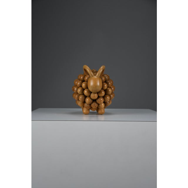 Aarikka Kaija, Passi Aries Sculpture, 1973, Wood For Sale - Image 10 of 14