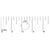 10K White Gold 1/2 Cttw Diamond Three Stone Ring - Size 6 For Sale In New York - Image 6 of 6