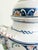 Pair of Mid-Century French Hand Painted Faience Urns With Ram Head Handles For Sale - Image 14 of 18