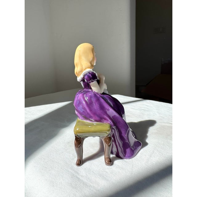Mid 20th Century Royal Doulton Figurine ~ “Affection” ~ Hn 2236 For Sale In Dallas - Image 6 of 12