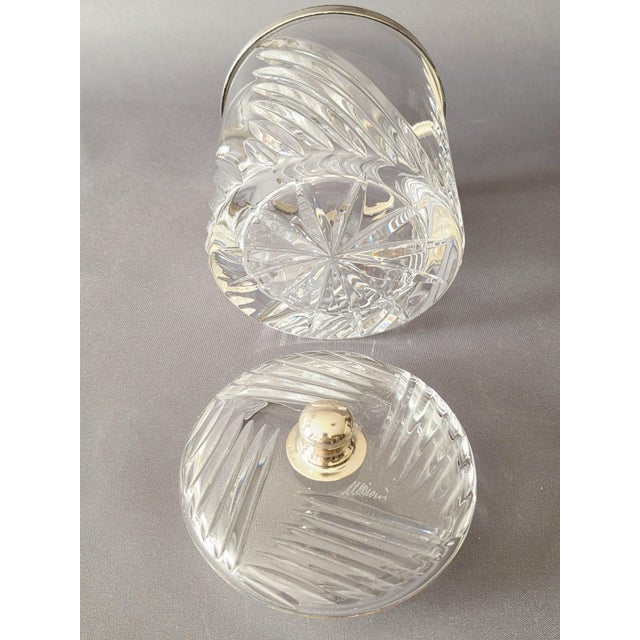 Crystal and 800 Silver Lidded Box by Mario Cioni, Florence, 1960s For Sale - Image 11 of 18