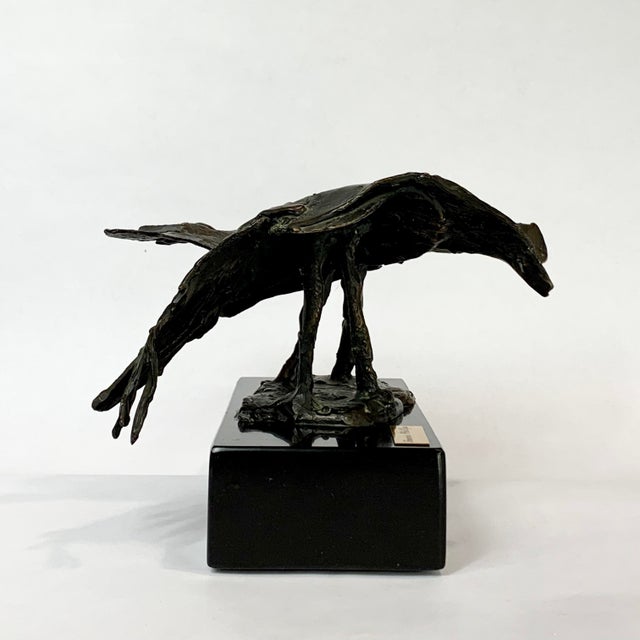 Bronze Bird Sculpture - Fannie Phillips For Sale - Image 4 of 7