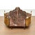 19th Century Continental Embossed Brass Jardiniere With Paw Feet For Sale - Image 4 of 6
