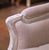 Pair of 19th Century French Louis XVI Carved Painted and Upholstered Armchairs For Sale - Image 9 of 12