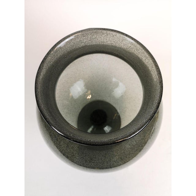 Gray Large Mid-Century Bowl by Erik Höglund for Boda, Sweden For Sale - Image 8 of 10