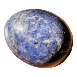 Vintage Italian Blue Alabaster Egg
