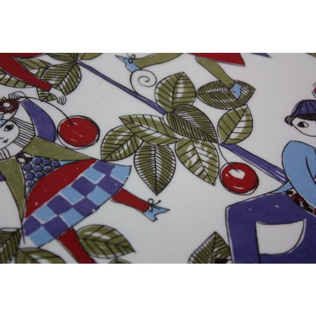 Vintage Norwegian Turi 'Corsica' Charger for Figgjo Flint For Sale - Image 9 of 11