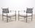 Metal Pair of Mario Papperzini Amalfi Iron Lounge Chairs and Ottomans For Sale - Image 7 of 18