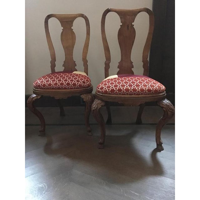 Mid-18th Century Wooden Dining Chairs, Italy, 1770, Set of 6 For Sale - Image 6 of 18