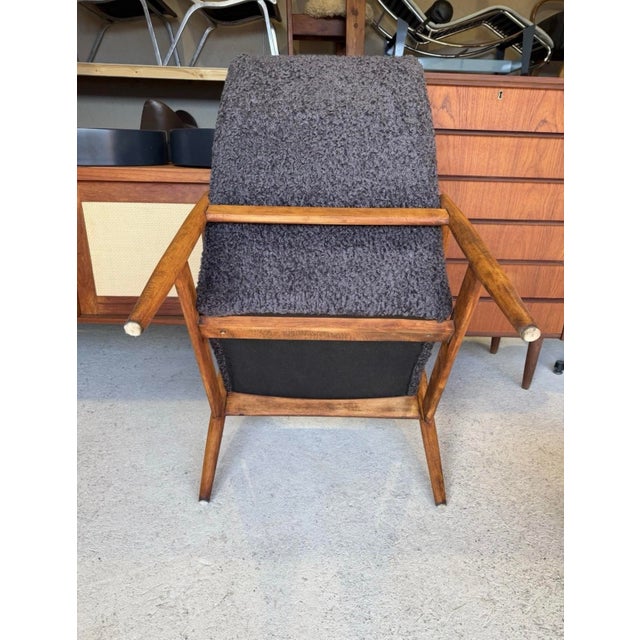 Set of Mid-Century Armchair and Ottoman from Edmund Homa, 1960s For Sale - Image 14 of 15