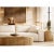 Art Deco Rh Restoration Hardware Byron Coffee Table | Reeded White Oak | Excellent Condition For Sale - Image 3 of 6