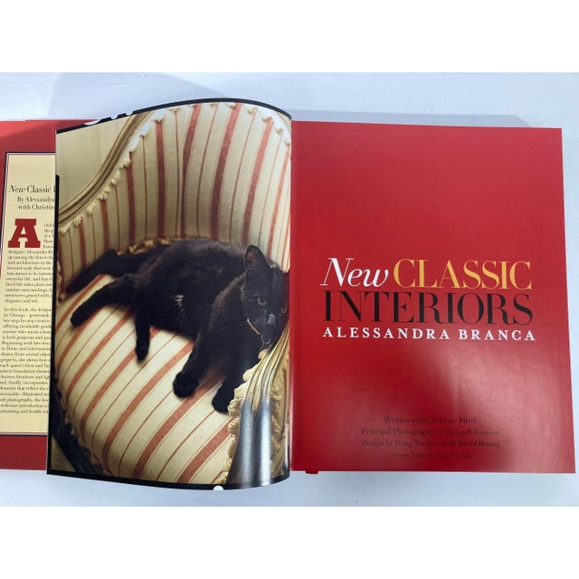 New Classic Interiors by Alessandra Branca Hardcover Coffee Table Book For Sale - Image 9 of 13