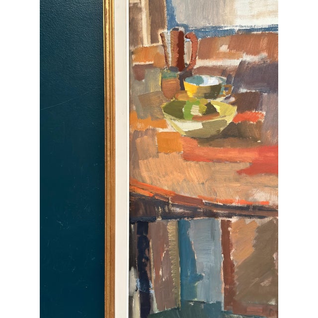 Ingvar Hällgren, Still Life, 1950s, Oil Painting on Canvas, Framed For Sale - Image 17 of 18