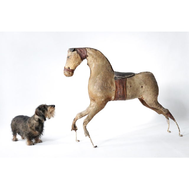 French Artist, Horse Sculpture, 1880, Horsehide For Sale - Image 13 of 16