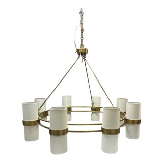 Williams and Sonoma Tiburon Chandelier For Sale