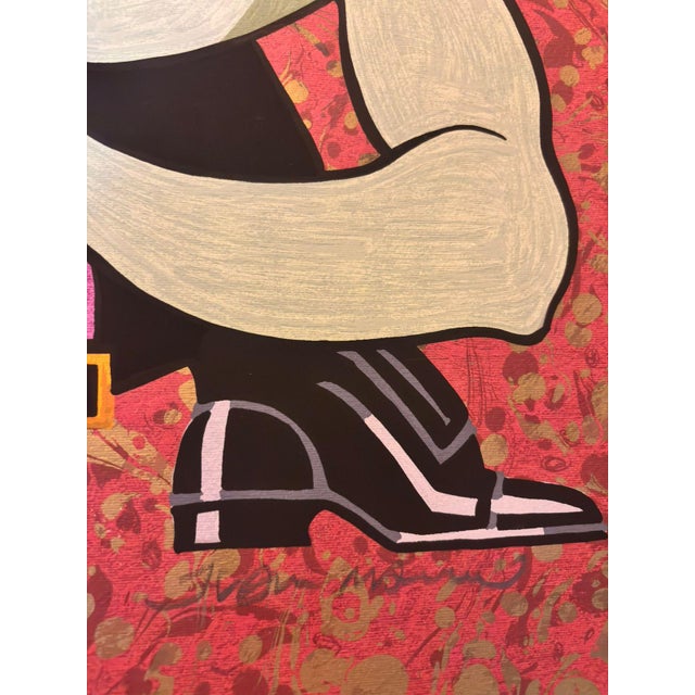 Contemporary Juarez Machado Signed Limited Edition Serigraph – Champagne Evening Scene For Sale - Image 3 of 4