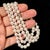 White 1990s Mikimoto Estate Akoya Pearl Diamond Necklace 36" 18k Gold For Sale - Image 8 of 12