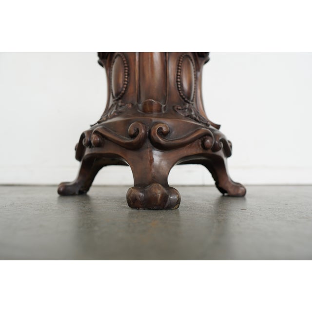 Vintage Bronze Figural Statues (Set of 2) For Sale - Image 14 of 15