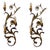 Large Italian Florentine Tole Wall Sconces in Gilt Metal, 1950s, Set of 2 For Sale - Image 15 of 15