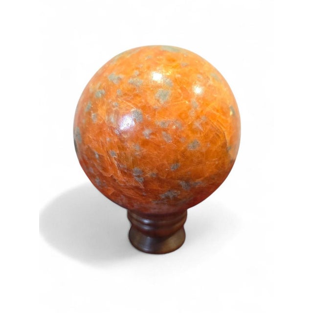 Large Natural Quartz Crystal Sphere, 1970s For Sale - Image 3 of 10