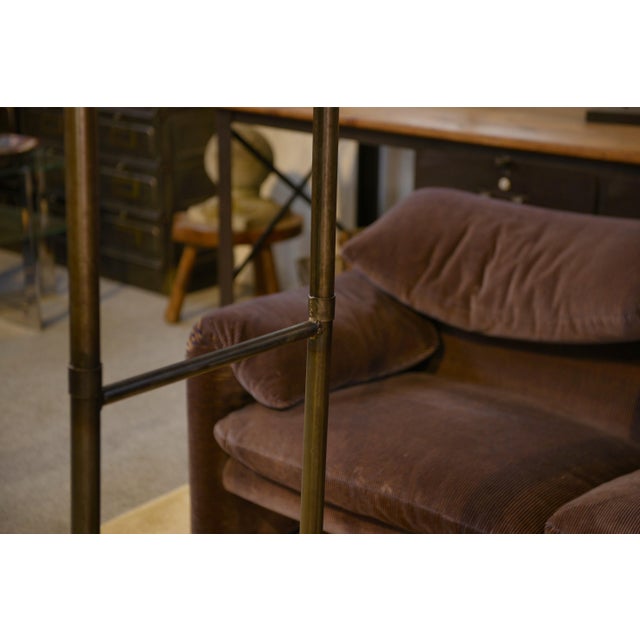 Black Industrial Hotel Clothes Rack, 1950s For Sale - Image 8 of 12