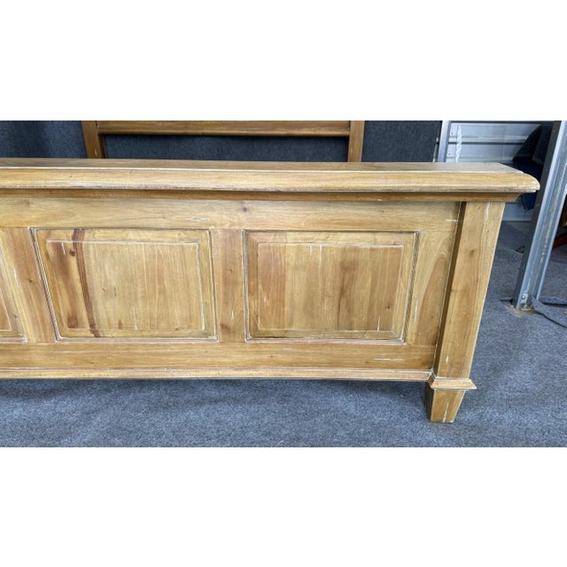 Steven Shell Homestead King Size Bed Frame For Sale - Image 9 of 12