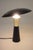 George Nelson Euro Atomic Modern Spage Age Reflector Saucer Disk Brass Table Lamp in the Manner of George Nelson, 1950's For Sale - Image 4 of 10