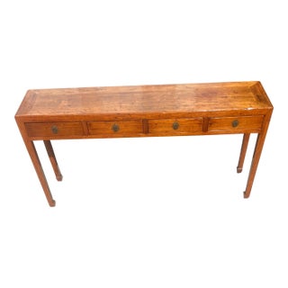 Fine Jumu Console Table With 4 Drawers For Sale