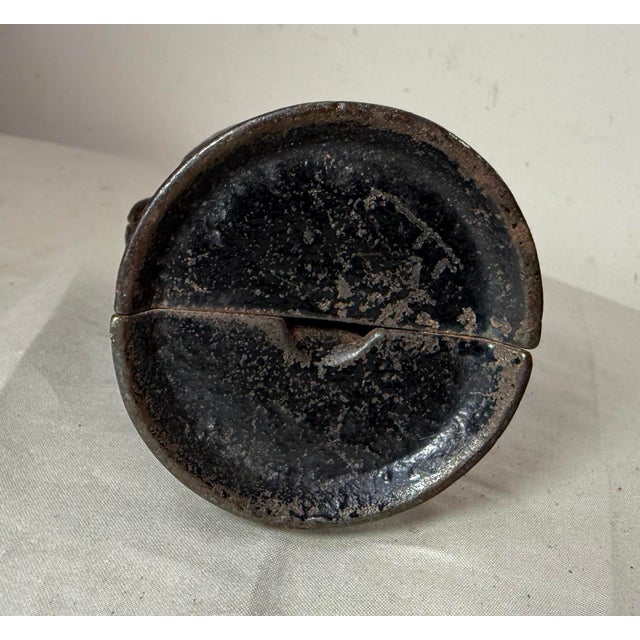 Rare Antique 19th Century 1880's Painted Cast Iron Middy Boy Coin Still Bank For Sale - Image 9 of 10