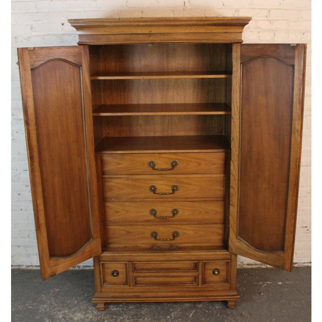 Mid-Century Modern Mid-Century Wardrobe "La Galerie" by Thomasville For Sale - Image 3 of 11