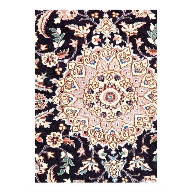 These rugs are renowned for their detail and fine use of outlining along the central motifs. Breaking from the classical...