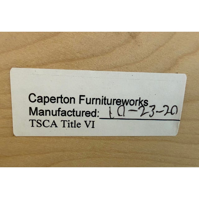 Caperton Furnitureworks Pair of Handmade Solid Cherry Nightstands For Sale - Image 10 of 12