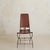 Rare French Iron Leather Accent Chair No. 02 Attributed to Sido & François Thévenin, 1970s For Sale - Image 4 of 11