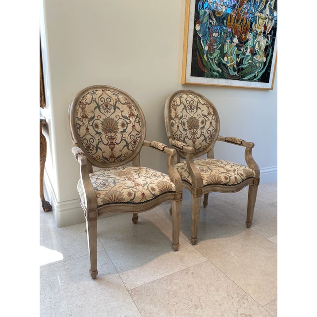 1990s Vintage Henredon Chairs - Set of 2 For Sale - Image 13 of 13