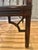 Wood Vintage Very Large Chinoiserie Wrapped Rattan Wingback Chair in the Style of Ficks-Reed For Sale - Image 7 of 12