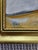 Acrylic painting of a man of many colors in a gold frame. Shawn Savage, a noted Plam Springs artist who passed in 2024....