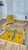 Handmade Moroccan Boujaad Rug, Mustard Grey Blue Diamond, 9'4" X 6'11" For Sale - Image 17 of 17