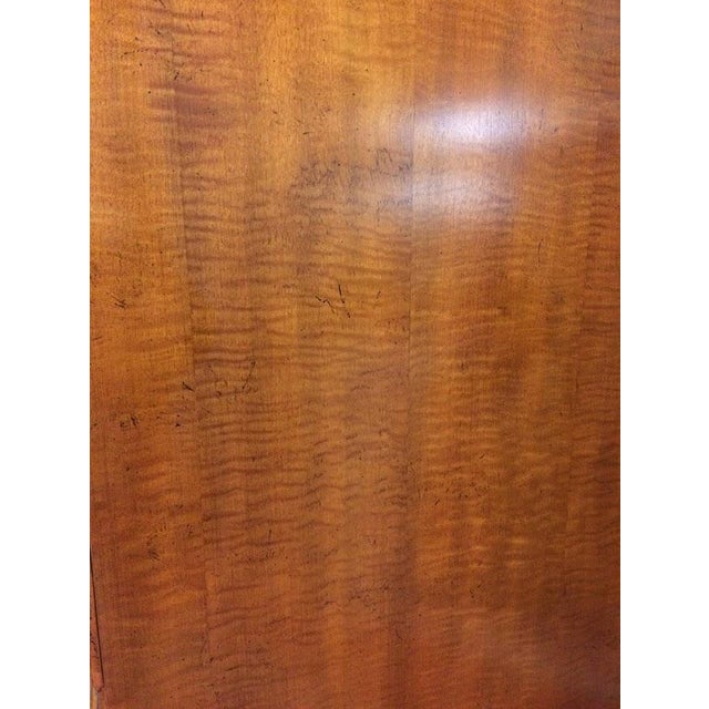 Baker Furniture Company Tiger Maple Queen Anne Highboy, Baker Furniture For Sale - Image 4 of 15