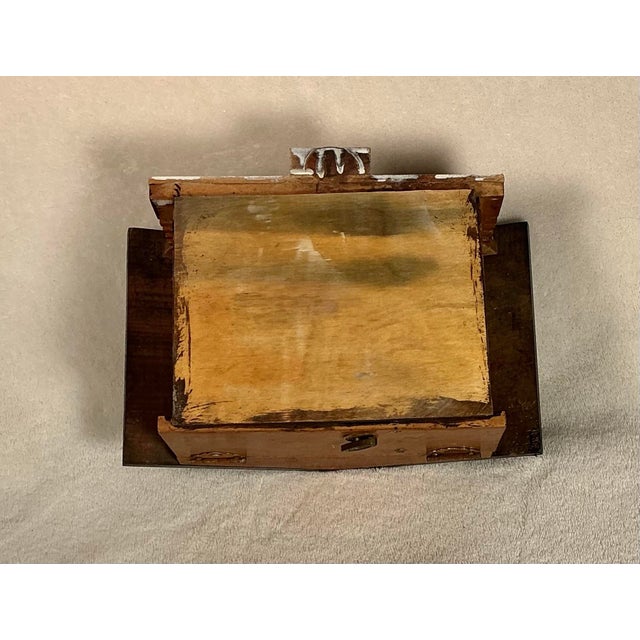 Vintage Japan Swiss Chalet Music Jewelry Box With Rotating Ballerina, 1960s For Sale - Image 9 of 12