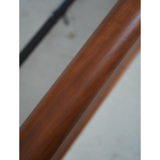 Stickley King Size Cherry Sleigh Bed For Sale - Image 10 of 15