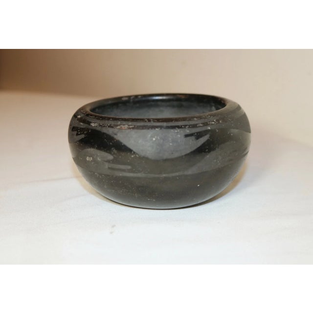 Up for sale is a nice quality antique handmade Santa Clara Native American Pueblo pottery bowl made by Margarita Tafoya....