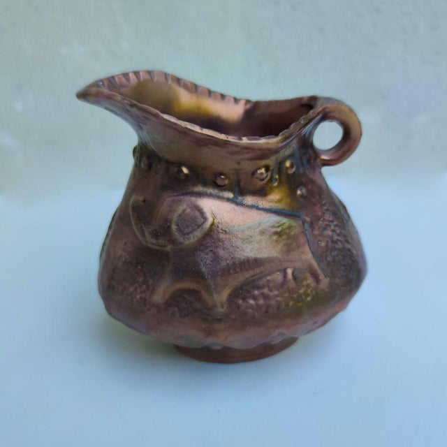 Copper Vase from La Lucciola Vicenza , 1950s For Sale - Image 8 of 10