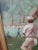 Contemporary Vintage Signed Horse Racing Scene Painting, Framed For Sale - Image 3 of 6