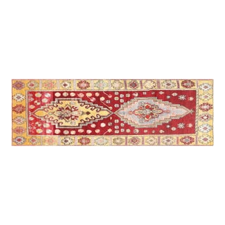 1960s Turkish Oushak Runner For Sale